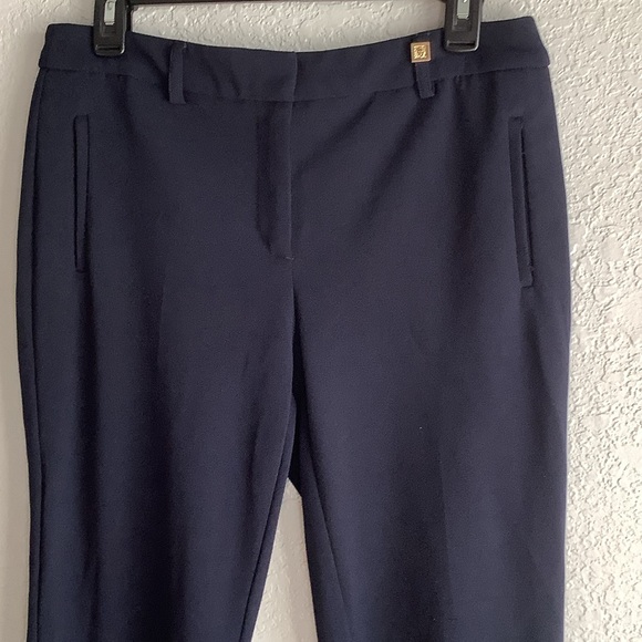 Anne Klein Navy Ankle Pants - Picture 2 of 9